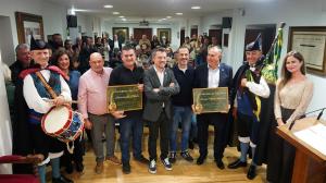 El Tapin - Enrique Meoro y la Sidrería El Polesu recibieron los premios que concede la Asociación Amigos del Roble