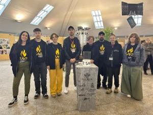 El Tapin - PolArte enciende “La Llama” que da inicio a la II Semana del Arte Urbano de Siero “SAUS”