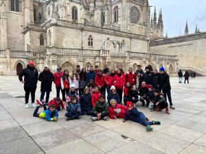 El Tapin - El Llanera Atletismo acudió de nuevo al Cross Internacional de Atapuerca, en Burgos