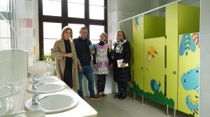 El Tapin - Finalizan las obras de renovación de los baños infantiles del CP Peña Careses