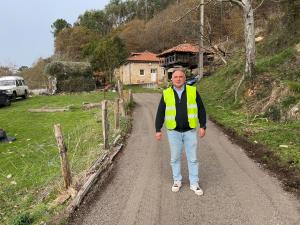 El Tapin - Siero mejora el camino de La Somata, en Muñó