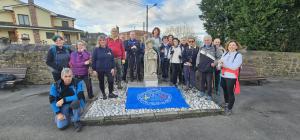 El Tapin - La Asociación Siero Jacobeo realizó la última etapa del Camino del Salvador Allerano entre Olloniego y Oviedo