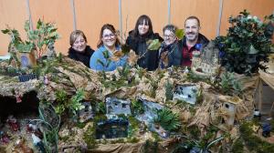 El Tapin - La XII Exposición de Belenes del Mundo se abre mañana 5 de diciembre, en la Plaza Cubierta de Pola de Siero