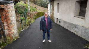 El Tapin - Siero realizó mejoras en un camino en la parroquia de El Cuto