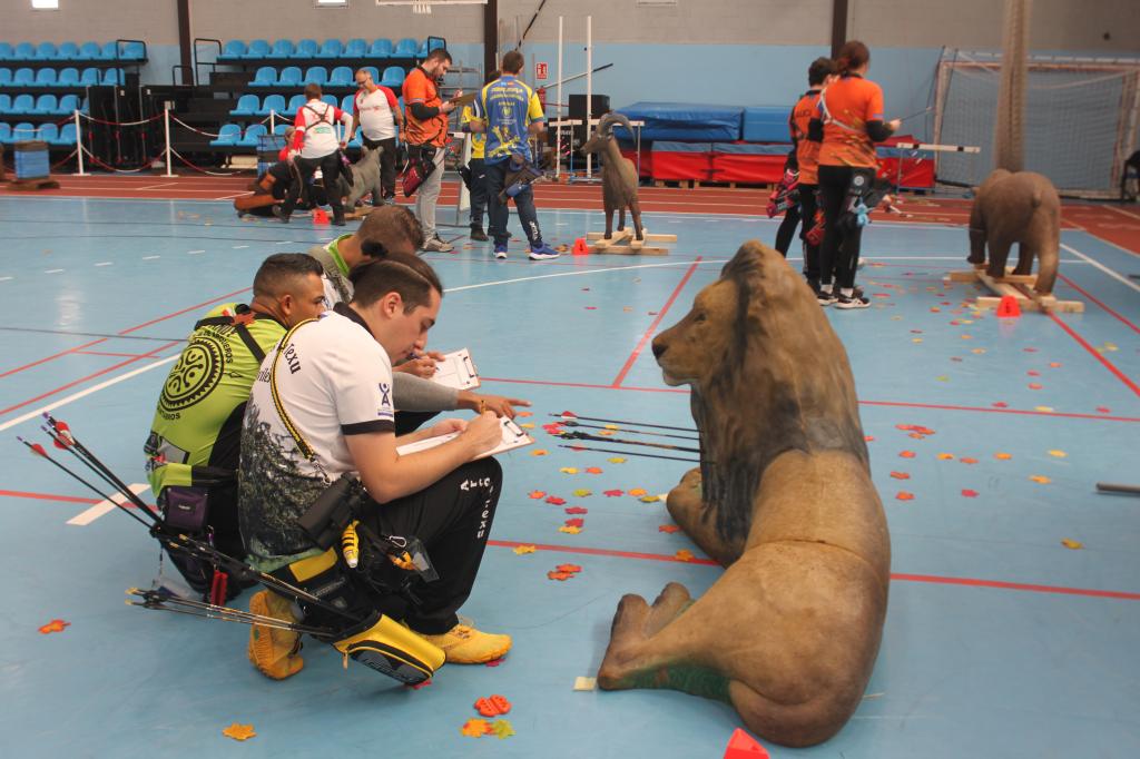 Gran éxito de participación en I Torneo Indoor 3D Llanera de tiro con arco