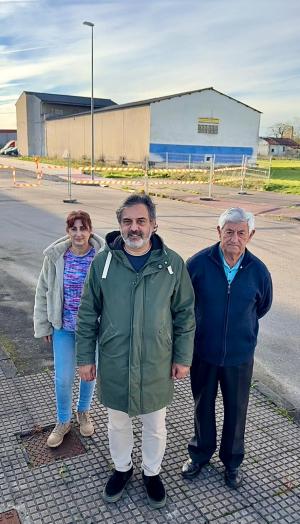 El Tapin - Berros reclama finalizar las obras de mejora de la vía que une los polígonos de Nuevo Granda y Las Peñas