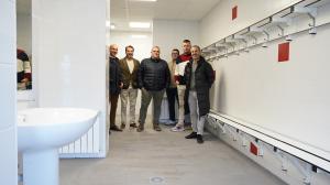 El Tapin - Finalizadas las obras de renovación de los vestuarios del campo de fútbol de El Bayu