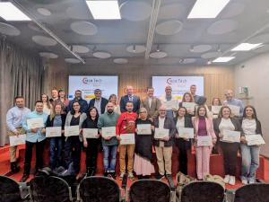 El Tapin - Los 24 directivos de pymes asturianas que cursaron en Llanera el Plan de Transformación Digital tras completar el programa “Crecetech” ya tienen su diploma