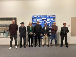 El Tapin - Siero entregó los premios del XXI Certamen Nacional de Pintura Contemporánea “Casimiro Baragaña”