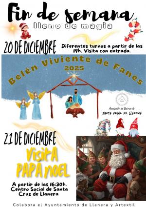 El Tapin - La actividad en Fanes durante la última semana ha sido frenética para preparar el Belén Viviente