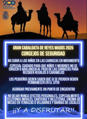 El Tapin - Los 5 "imprescindibles" de la Policía Nacional para una Cabalgata de Reyes sin sobresaltos