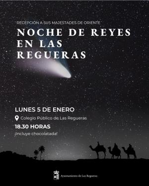 El Tapin - Los Reyes Magos mandan un mensaje a los menores de Las Regueras: "Sabemos que los niños y niñas del municipio han sido buenos, obedientes y responsables por eso llegamos cargados de regalos, nos vemos el lunes a las 18,30h, en el cole"