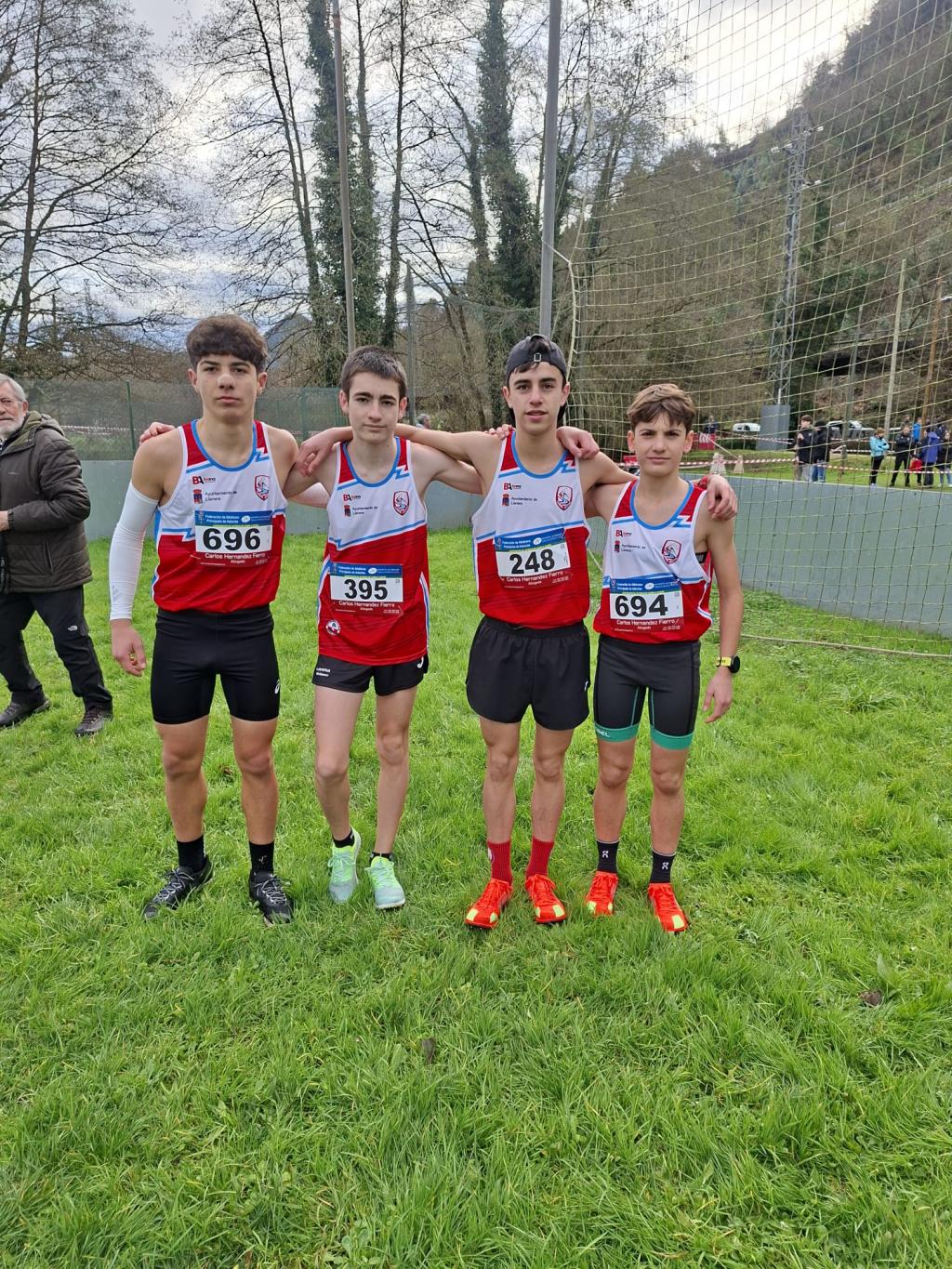 El Llanera Atletismo consigue buenos resultados en el campeonato de Asturias de cross largo