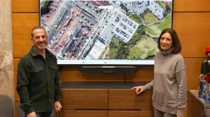 El Tapin - El Ayuntamiento de Siero incorpora a su patrimonio el aparcamiento de la calle Antonio Machado tras completarse las cesiones urbanísticas