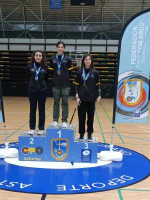 El Tapin - El Xabalín consigue 9 medallas en el campeonato de Asturias de categorías y arco estándar sala