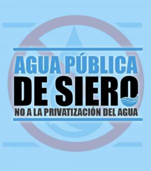 La ciudadanía sierense constituye una Plataforma para luchar contra la privatización del agua