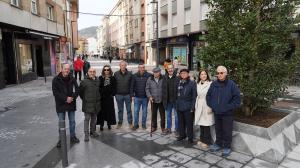 El Tapin - Finalizadas las obras de reurbanización de una parte de la calle Leopoldo Lugones de Lugones 