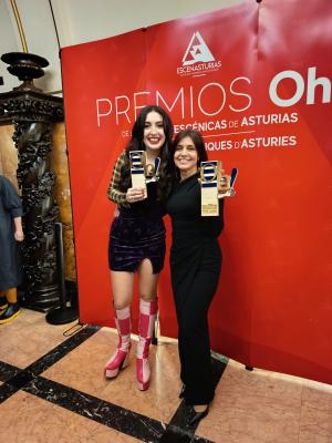 El Tapin - Mayra Fernández premiada al Mejor Espectáculo para Infancia y Mejor Autoría, en los Premios Oh! de las Artes Escénicas de Asturias