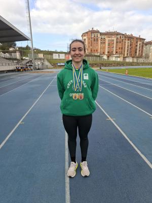 El Tapin - Celia Álvarez, campeona de Asturias sub23 y tercera absoluta