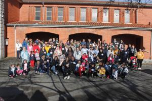 El Tapin - La VI Caminata Solidaria de la Parroquia de Posada de Llanera, a favor de Cáritas Parroquial, se realiza el domingo 8 de febrero