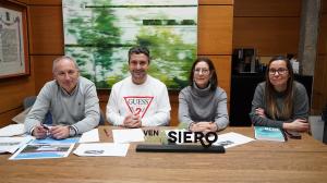 El Tapin - Siero inicia la obra de emergencia para instalar una malla de protección en el puente de la A-64