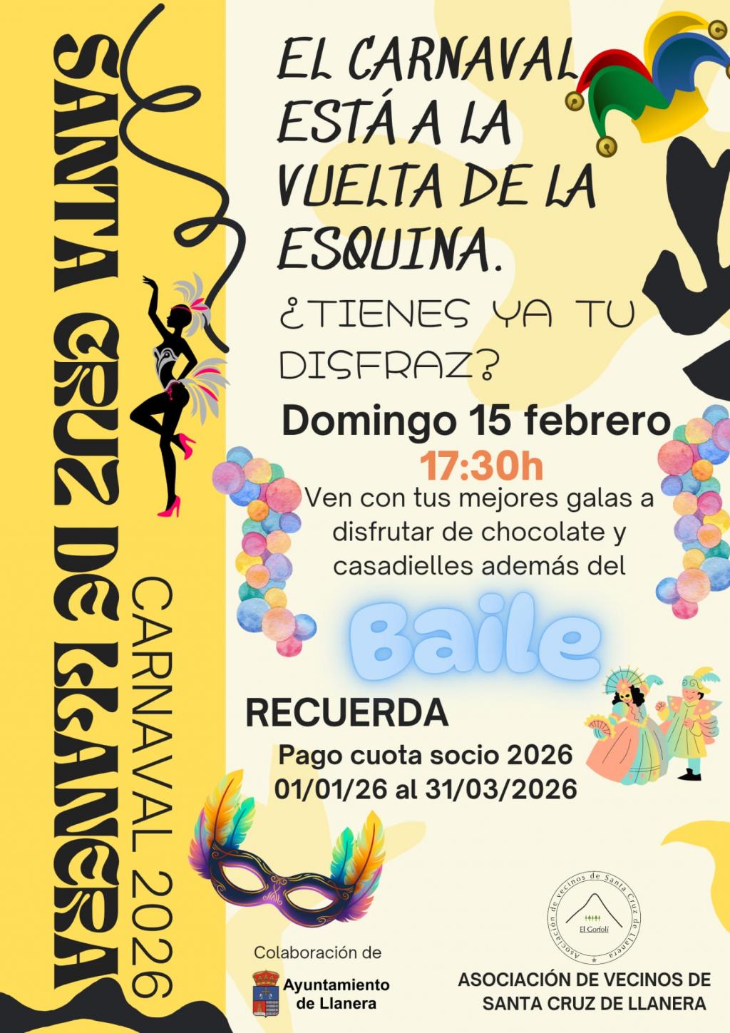 El Carnaval también llega a Santa Cruz