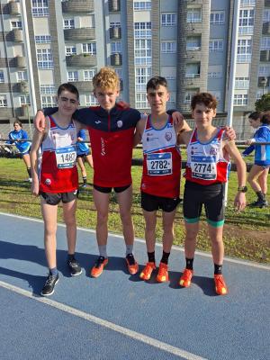 El Tapin - Pablo Jove del Llanera atletismo, campeón de Asturias de 3000ml sub 16