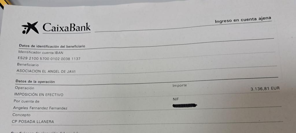 El Colegio Público San José de Calasanz ha recaudado más de 3.000 euros para la Asociación El Ángel de Javi