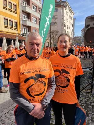 El Tapin - Siero participó en la VIII Marcha Solidaria de Galbán
