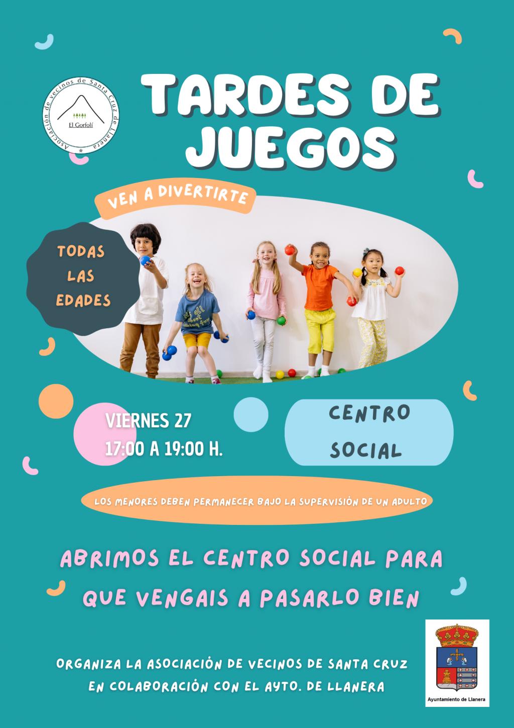 El Centro Social de Santa Cruz abre sus puertas a les guajes