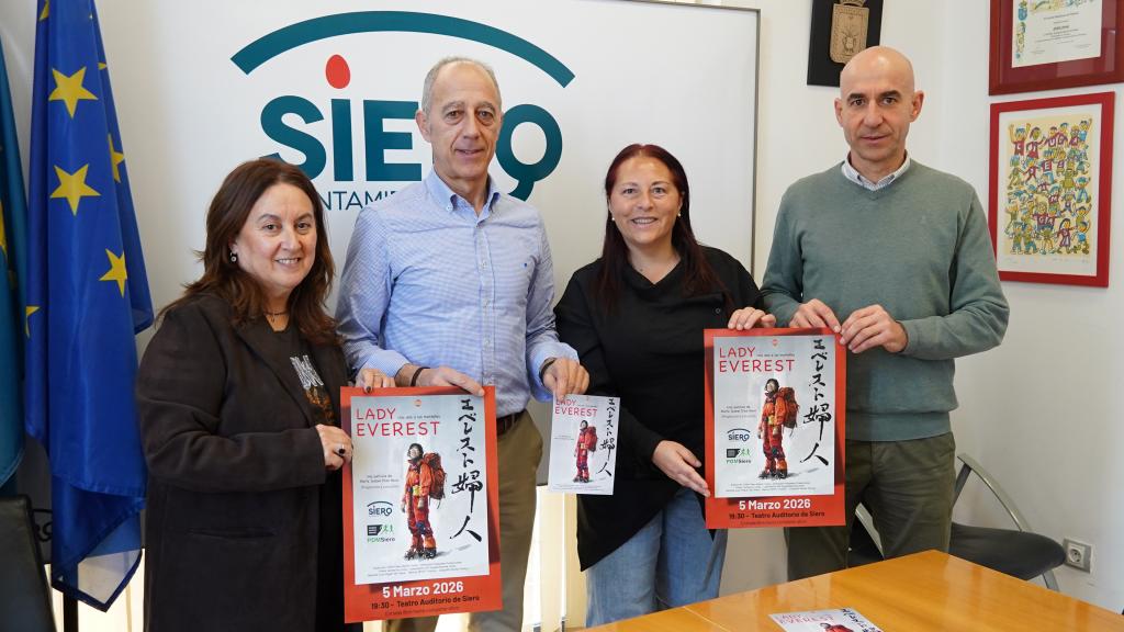 El Auditorio de Pola de Siero acoge la proyección del documental "Lady Everest" el 5 de marzo 