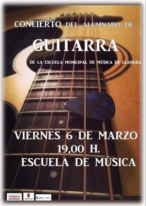 El Tapin - El alumnado de Guitarra de la Escuela Municipal de Música de Llanera ofrece un concierto el 6 de marzo