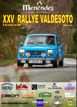 El Tapin - El domingo 8 de marzo se celebra el XXV Rallye Valdesoto 2026