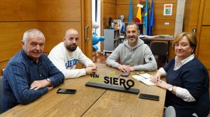 El Tapin - El alcalde se reunió con el Carbayín Motoclub