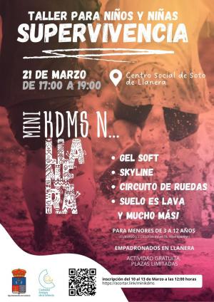 El Tapin - El Centro Social de Soto de Llanera acoge el 21 de marzo un taller de supervivencia dentro de programa "Mini KDMS N...Llanera"