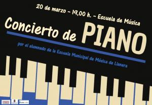 El Tapin - Llanera acoge un concierto de piano del alumnado de su Escuela Municipal de Música