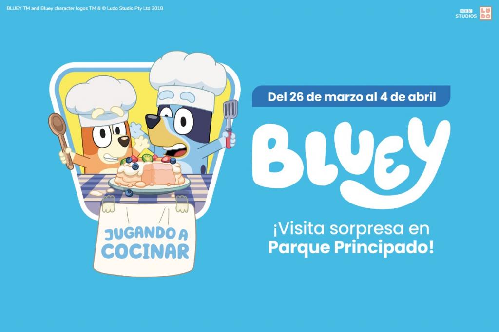 Bluey llega a Parque Principado en Semana Santa con una  experiencia única para las familias 