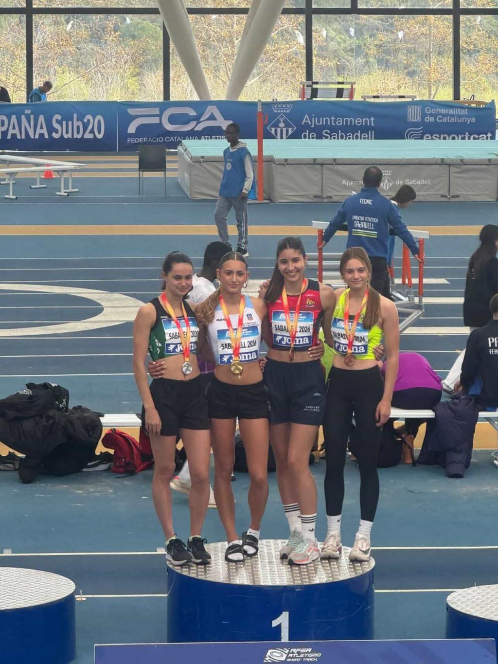 Raquel Rodríguez del Ciudad de Lugones, bronce en el nacional en salto de altura