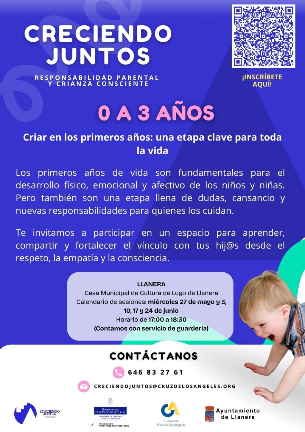 El Ayuntamiento de Llanera impulsa el programa “Creciendo Juntos” para apoyar a las familias en la crianza consciente