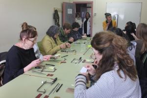 El Tapin - El IES Llanera inaugura los Días Europeos de la Artesanía con talleres y participación institucional