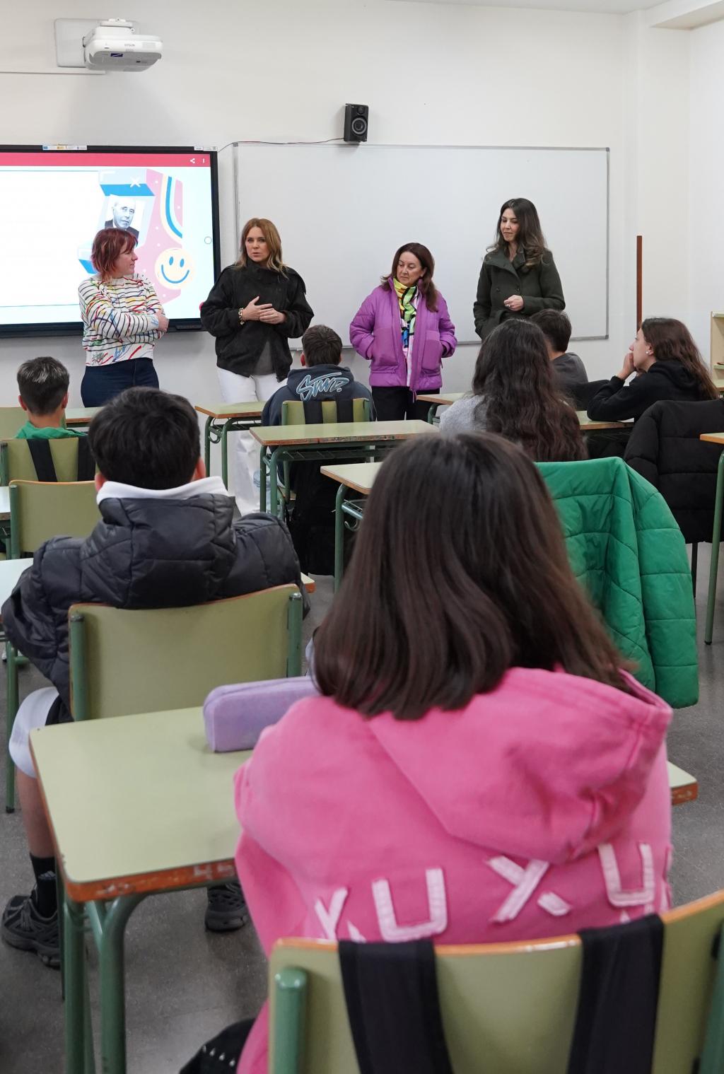 El IES Juan de Villanueva acoge un taller sobre masculinidades igualitarias dirigido a alumnado de la ESO