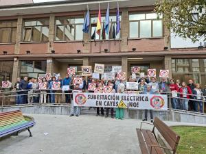 El Tapin - El Pleno de Llanera aprueba por mayoría la moción presentada por el PP sobre la paralización de la subestación de Cayés