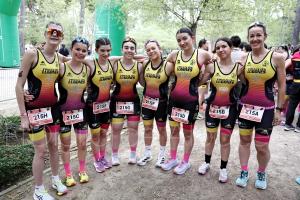El Tapin - El Triatlón Lugones femenino logra el ascenso a Segunda División de duatlón, en Albacete