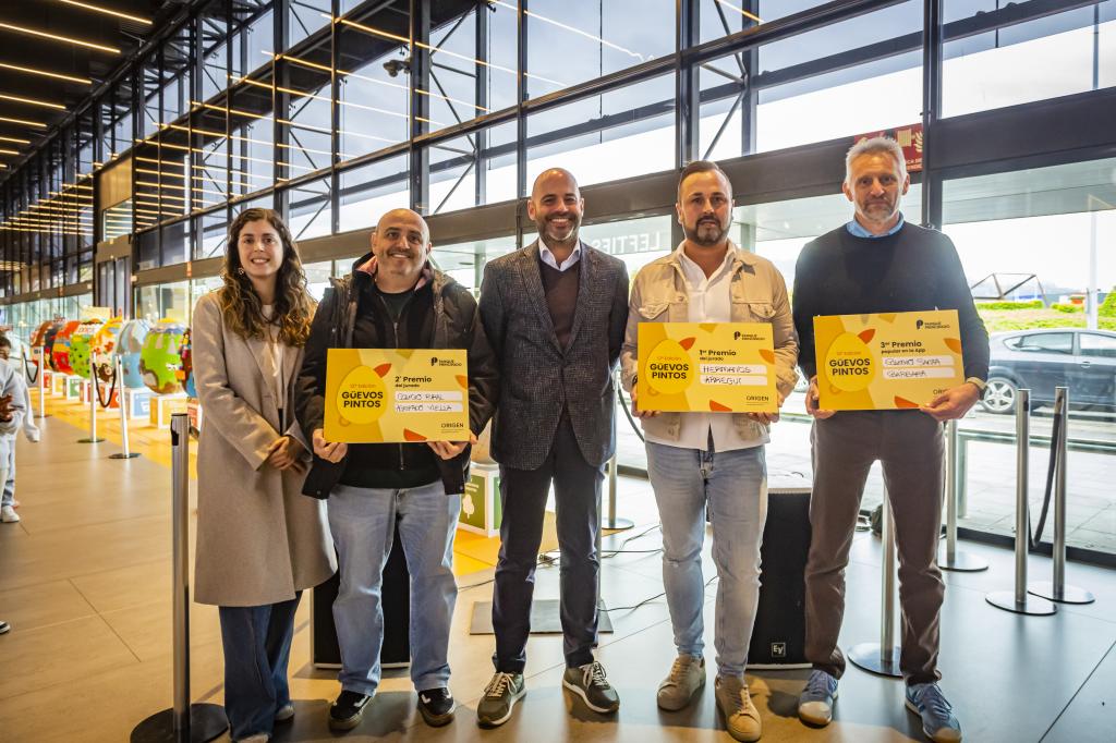 Los colegios Hermanos Arregui, CRA de Viella y Santa Bárbara ganadores de la XII edición del concurso escolar “Güevos Pintos” de Parque Principado