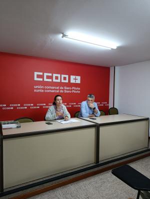 El Tapin - CCOO alerta en Siero del impacto laboral de la privatización del agua y reclama un convenio autonómico para dignificar el sector