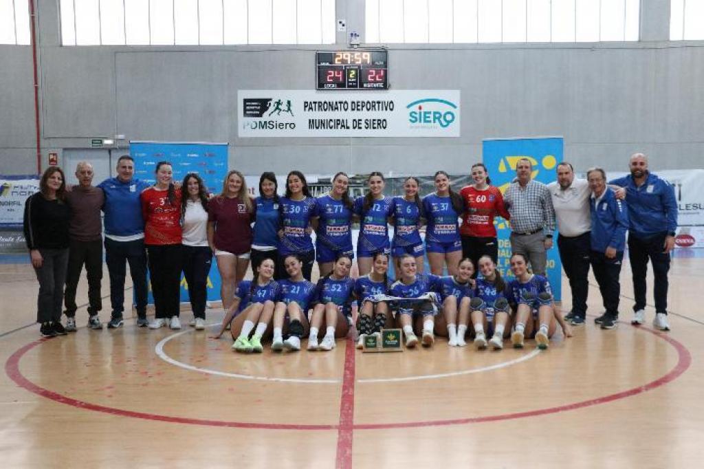 El Siero Deportivo Balonmano, campeón de Asturias en categoría juvenil