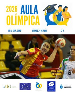 El Tapin - Mónica Martín Cid y Jessica Alonso protagonizarán las próximas charlas  de Aula Olímpica en Castropol y Siero