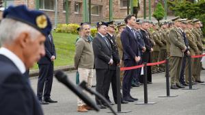 El Tapin - El alcalde de Siero asiste en Cabo Noval al acto del Día del Veterano y la conmemoración de San Hermenegildo