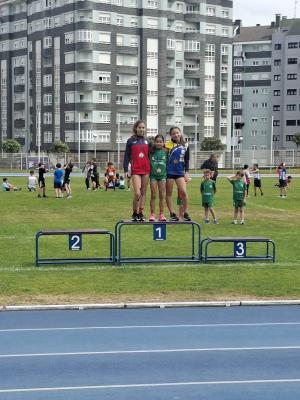 El Tapin - Elisa Fernández del Llanera Atletismo, subcampeona de Asturias de lanzamiento de jabalina