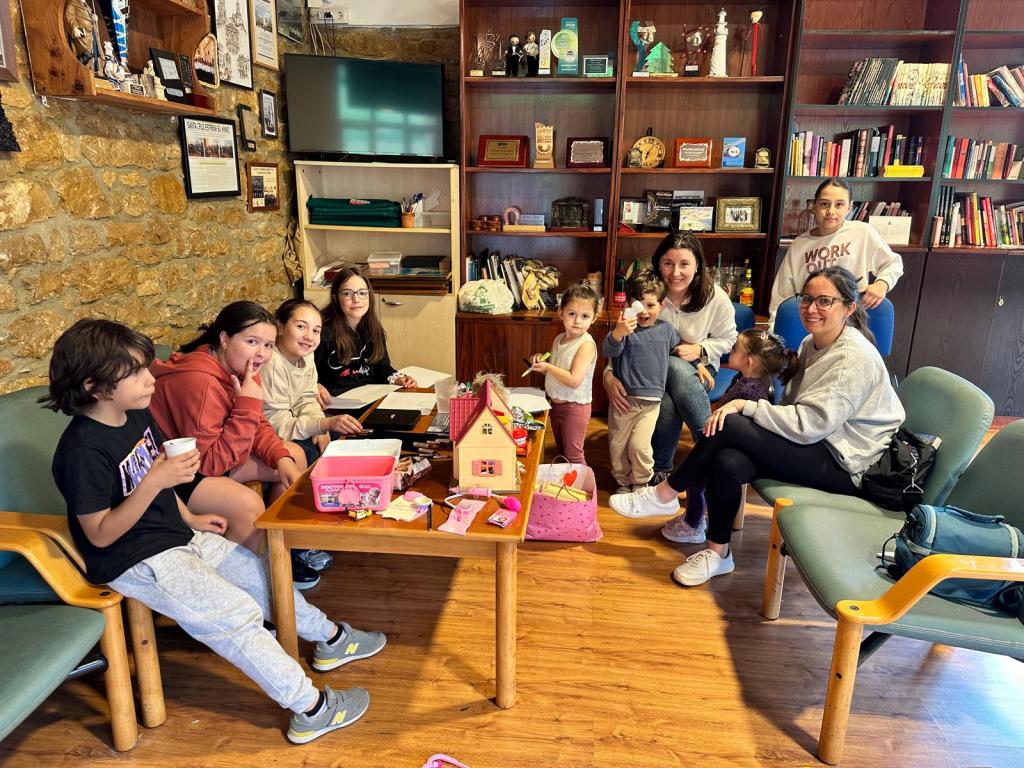 Santa Cruz con los más peques